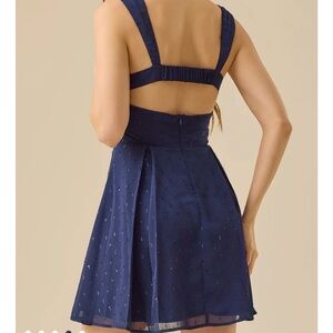 Alter’d State Navy Blue Sleeveless Dress